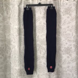 Navy blue Pure Barre leg warmers